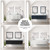 Lexora Castor 80 inch W White Double Sink Wall Hung Vanity Cabinet, Cultured Marble Top, and 36 in Mirrors - LVC80DA310