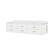 Lexora Castor 84 inch W White Double Sink Wall Hung Vanity Cabinet and White Quartz Top - LVC84DA200