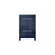 Lexora Lafarre 24 inch W x 20 in D Navy Blue Bath Vanity Cabinet and Cultured Marble Top - LVLF24SNB300