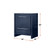 Lexora Lafarre 30 inch W x 20 in D Navy Blue Bath Vanity Cabinet and White Quartz Top - LVLF30SNB200