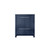 Lexora Lafarre 30 inch W x 20 in D Navy Blue Bath Vanity Cabinet and Cultured Marble Top - LVLF30SNB300