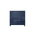 Lexora Lafarre 36 inch W x 20 in D Navy Blue Bath Vanity Cabinet and Cultured Marble Top - LVLF36SNB300