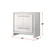 Lexora Lafarre 36 inch W x 20 in D White Bath Vanity Cabinet and Cultured Marble Top - LVLF36SW300