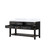 Lexora Norwalk 60 inch W Black Oak Double Sink Vanity Cabinet and Carrara Marble Top - LVN60DJ100