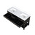 Lexora Norwalk 60 inch W Black Oak Double Sink Vanity Cabinet and Carrara Marble Top - LVN60DJ100