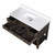 Lexora Norwalk 48 inch W Brown Oak Vanity Cabinet and White Quartz Top - LVN48SK200