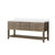 Lexora Norwalk 72 inch W Grey Oak Double Sink Vanity Cabinet and White Quartz Top - LVN72DR200