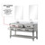 Lexora Norwalk 60 inch W White Oak Double Sink Vanity Cabinet, White Quartz Top, Faucet Set, and 28 in Mirrors - LVN60DM211