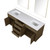 Lexora Abbey 72 inch W Grey Oak Double Sink Vanity Cabinet, White Quartz Top, and 34 in Mirrors - LVA72DR210