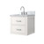 Lexora Castor 20 inch W x 18 in D White Single Bath Wall Hung Vanity Cabinet, Acrylic Top, and Faucet Set - LVC20SA501