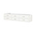 Lexora Castor 80 inch W White Double Sink Wall Hung Vanity Cabinet - LVC80DA000
