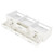 Lexora Castor 80 inch W White Double Sink Wall Hung Vanity Cabinet - LVC80DA000