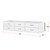 Lexora Castor 84 inch W White Double Sink Wall Hung Vanity Cabinet - LVC84DA000