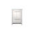 Lexora Lafarre 24 inch W x 20 in D White Bath Vanity Cabinet and White Quartz Top - LVLF24SW200