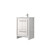 Lexora Lafarre 24 inch W x 20 in D White Bath Vanity Cabinet, Cultured Marble Top and Brushed Nickel Faucet Set - LVLF24SW302