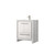 Lexora Lafarre 30 inch W x 20 in D White Bath Vanity Cabinet, White Quartz Top and Brushed Nickel Faucet Set - LVLF30SW202