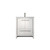Lexora Lafarre 30 inch W x 20 in D White Bath Vanity Cabinet, White Quartz Top and Gun Metal Faucet Set - LVLF30SW203