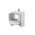 Lexora Lafarre 30 inch W x 20 in D White Bath Vanity Cabinet, White Quartz Top and Gun Metal Faucet Set - LVLF30SW203