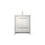 Lexora Lafarre 30 inch W x 20 in D White Bath Vanity Cabinet, White Quartz Top and Rose Gold Faucet Set - LVLF30SW204