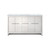 Lexora Lafarre 60 inch W x 20 in D White Double Sink Vanity Cabinet and White Quartz Top - LVLF60DW200