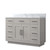 Lexora Abbey 48 inch W White Oak Vanity Cabinet and Carrara Marble Top - LVA48SM100