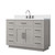 Lexora Abbey 48 inch W White Oak Vanity Cabinet, White Quartz Top, and Faucet Set - LVA48SM201