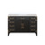 Lexora Laurel 48 inch W Black Oak Vanity Cabinet and Cultured Marble Top - LVL48SJ300