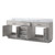 Lexora Abbey 84 inch W White Oak Double Sink Vanity Cabinet and Carrara Marble Top - LVA84DM100