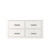 Lexora Castor 36 inch W White Single Bath Wall Hung Vanity Cabinet - LVC36SA000