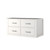 Lexora Castor 36 inch W White Single Bath Wall Hung Vanity Cabinet - LVC36SA000