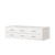 Lexora Castor 72 inch W White Double Sink Wall Hung Vanity Cabinet - LVC72DA000