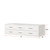 Lexora Castor 72 inch W White Double Sink Wall Hung Vanity Cabinet - LVC72DA000
