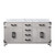 Lexora Laurel 60 inch W White Oak Double Sink Vanity Cabinet and Carrara Marble Top - LVL60DM100