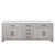 Lexora Laurel 84 inch W White Oak Double Sink Vanity Cabinet and White Quartz Top - LVL84DM200