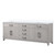 Lexora Laurel 84 inch W White Oak Double Sink Vanity Cabinet and White Quartz Top - LVL84DM200