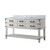 Lexora Norwalk 60 inch W White Oak Double Sink Vanity Cabinet and Carrara Marble Top - LVN60DM100