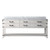 Lexora Norwalk 80 inch W White Oak Double Sink Vanity Cabinet and Carrara Marble Top - LVN80DM100 Lexora Norwalk 80 inch W White Oak Double Sink Vanity Cabinet and Carrara Marble Top - LVN80DM100