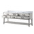 Lexora Norwalk 80 inch W White Oak Double Sink Vanity Cabinet and Carrara Marble Top - LVN80DM100 Lexora Norwalk 80 inch W White Oak Double Sink Vanity Cabinet and Carrara Marble Top - LVN80DM100