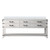 Lexora Norwalk 80 inch W White Oak Double Sink Vanity Cabinet and White Quartz Top - LVN80DM200