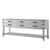 Lexora Norwalk 84 inch W White Oak Double Sink Vanity Cabinet - LVN84DM000