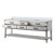 Lexora Norwalk 84 inch W White Oak Double Sink Vanity Cabinet and Cultured Marble Top - LVN84DM300