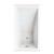Lexora Provenza 60 in L x 30 inch W White Alcove Bathtub with Left Drain and Chrome Hardware - LBPV6030LC