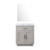 Lexora Abbey 30 inch W White Oak Vanity Cabinet Carrara Marble Countertop and 28 in Mirror - LVA30SM110