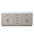 Lexora Abbey 80 inch W White Oak Double Sink Vanity Cabinet and Carrara Marble Top - LVA80DM100