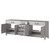 Lexora Laurel 84 inch W White Oak Double Sink Vanity Cabinet - LVL84DM000