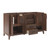 Fresca Silas 60" Freestanding Bathroom Cabinet in Warm Walnut