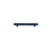 JVJ Plateau Collection Matte Black Finish 96 mm Flat Oval Pull, Composition Solid Brass - 63414