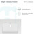 Swiss Madison SM-VT224 24" Vanity Top Without Faucet Hole