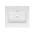 Swiss Madison SM-VT0002GW-0 18" Zero Hole Vanity Sink Top - Glossy White