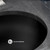 Swiss Madison SM-UM629MB Plaisir 16.5" Ceramic Undermount Bathroom Sink in Matte Black